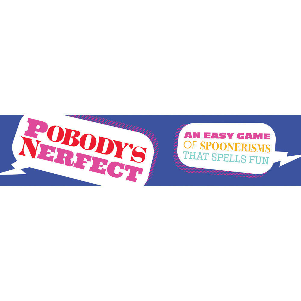 Longshore Pobody's Nerfect Game - Party Game with 300 Spoonerism Cards - Image 3