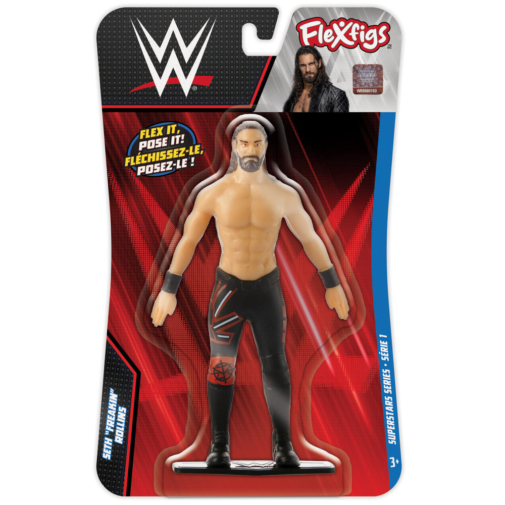FleXfigs WWE Superstars Seth Rollins & Roman Reigns - Dynamic Duo Action Figure Set - Image 4