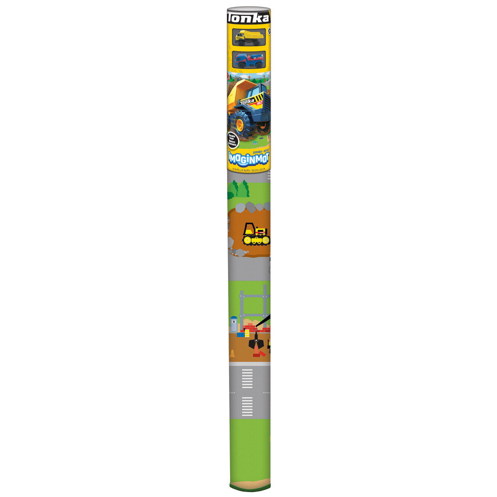 Alternative view of Imaginmat Jumbo Tonka Interactive Floor Playmat & Toy Cars Set