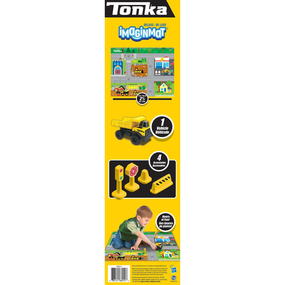 Tonka Deluxe Imaginmat: Interactive Playmat & Toy Car Set - Image 3