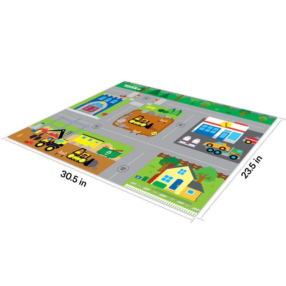 Tonka Deluxe Imaginmat: Interactive Playmat & Toy Car Set - Image 4