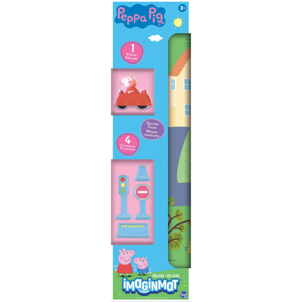 Peppa Pig Imaginmat Deluxe: Interactive Floor Playmat & Toy Car - Image 3