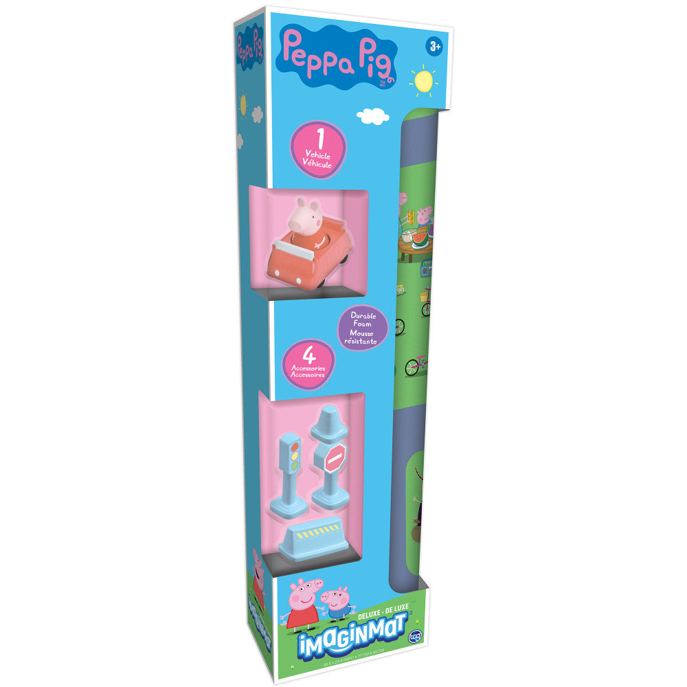 Peppa Pig Imaginmat Deluxe: Interactive Floor Playmat & Toy Car - Image 5