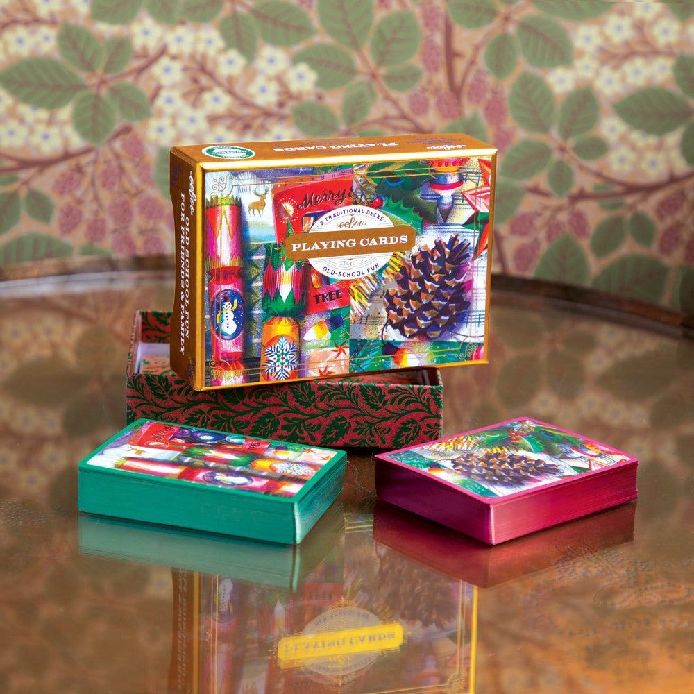 eeBoo Piece & Love Christmas Decorations Deluxe Playing Cards - Image 4