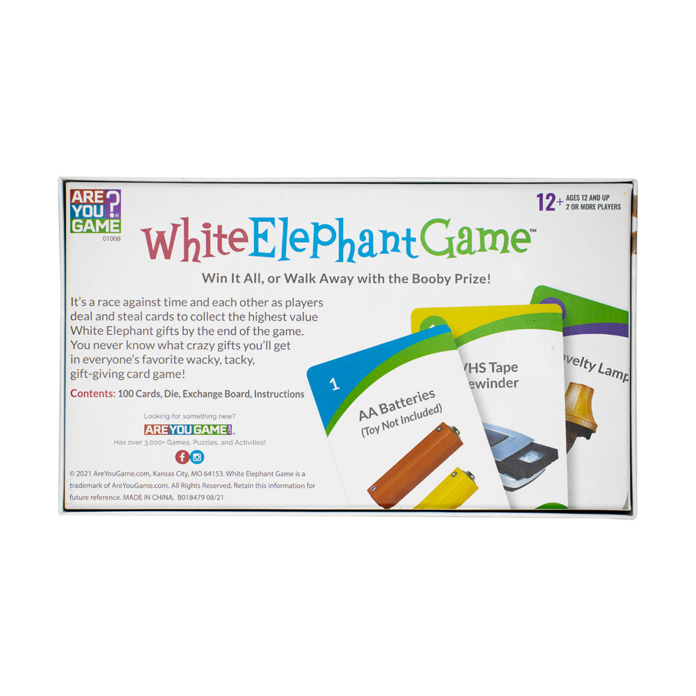White Elephant Party Card Game by AreYouGame - Image 3