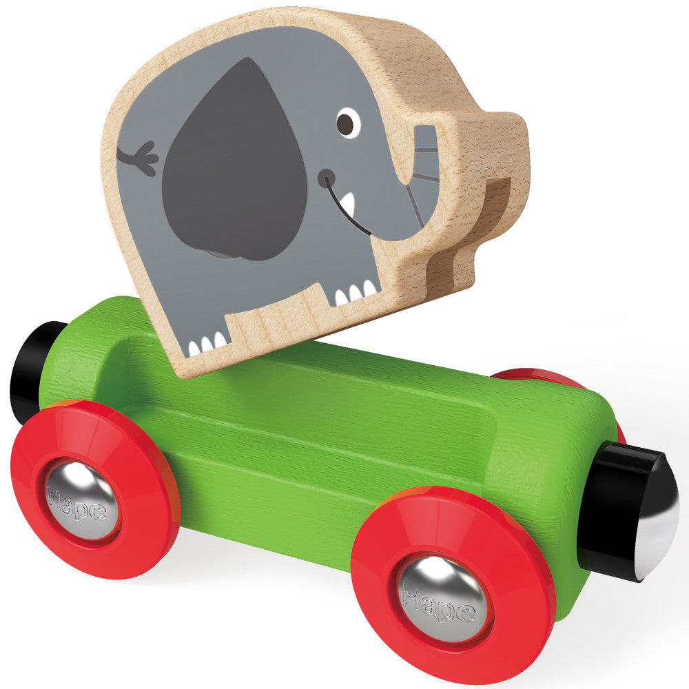 Hape Jungle Journey Train Set - Magnetic Animal Adventure - Image 4