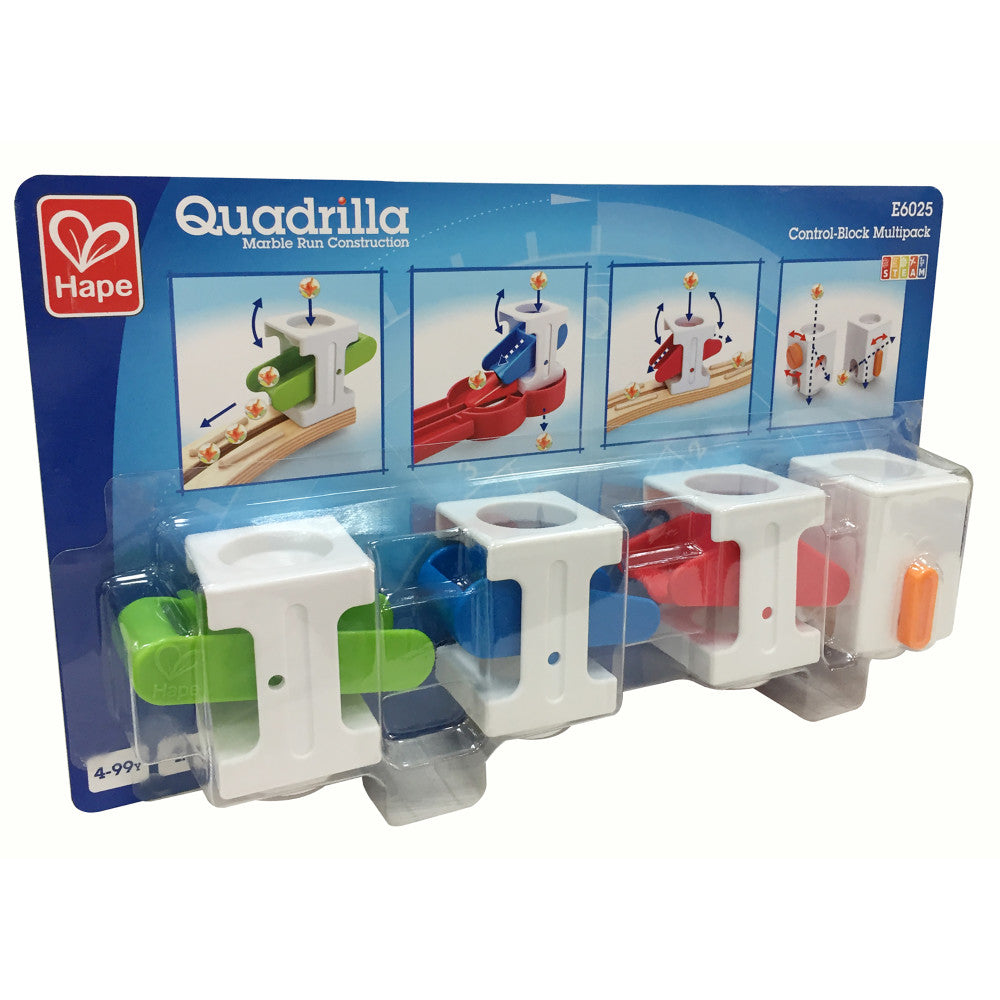 Hape Quadrilla Control Block Set - Marble Run Fun - Image 5