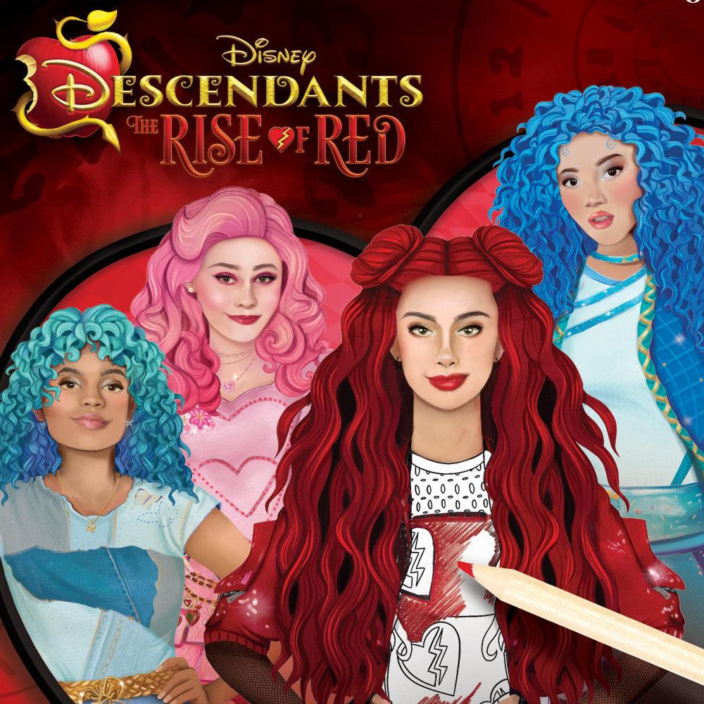 Make It Real Descendants 4 Rise of Red Fashion Design Sketchbook - Image 3