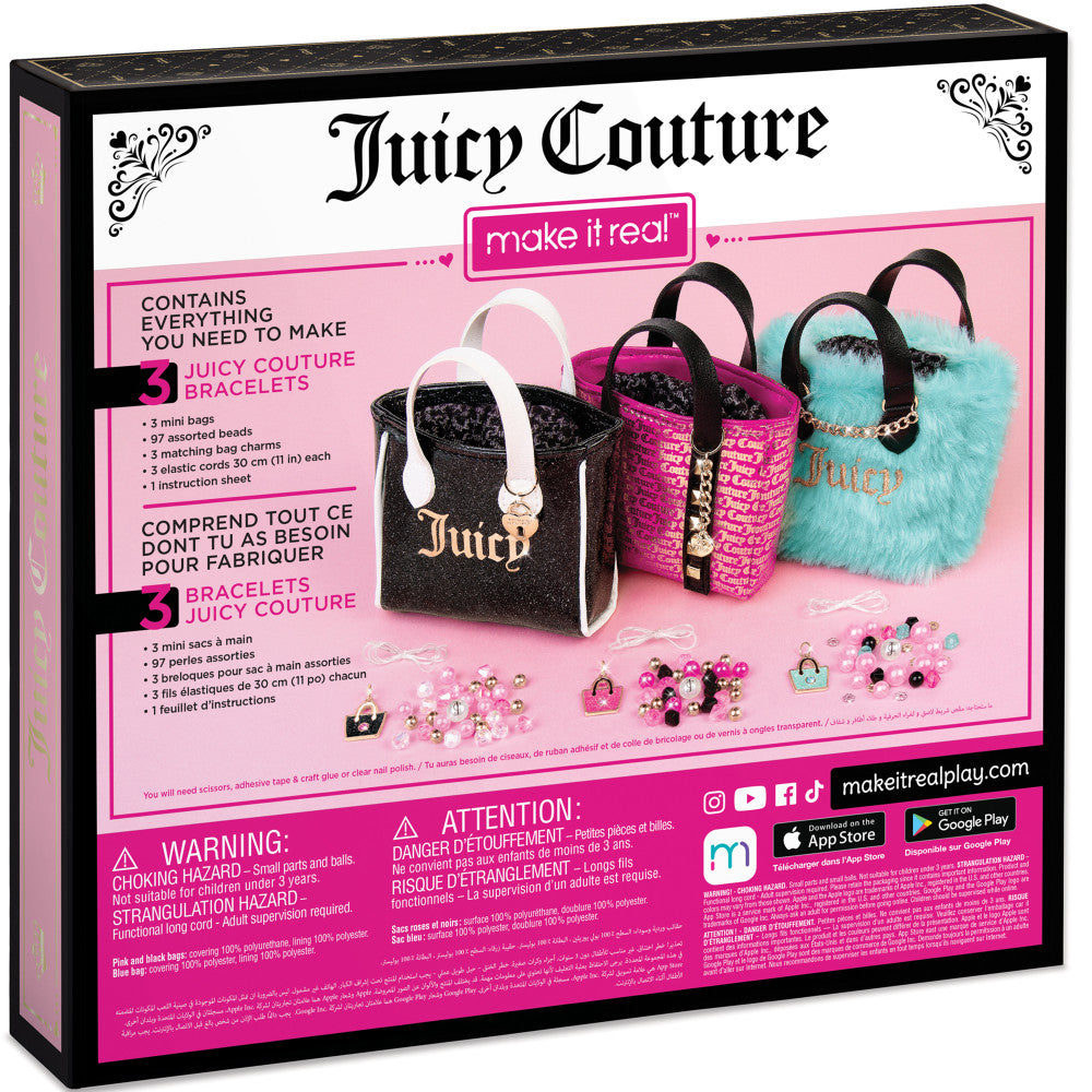 Juicy Couture Mini Handbag Bracelet Wardrobe - DIY Charm Set - Image 3