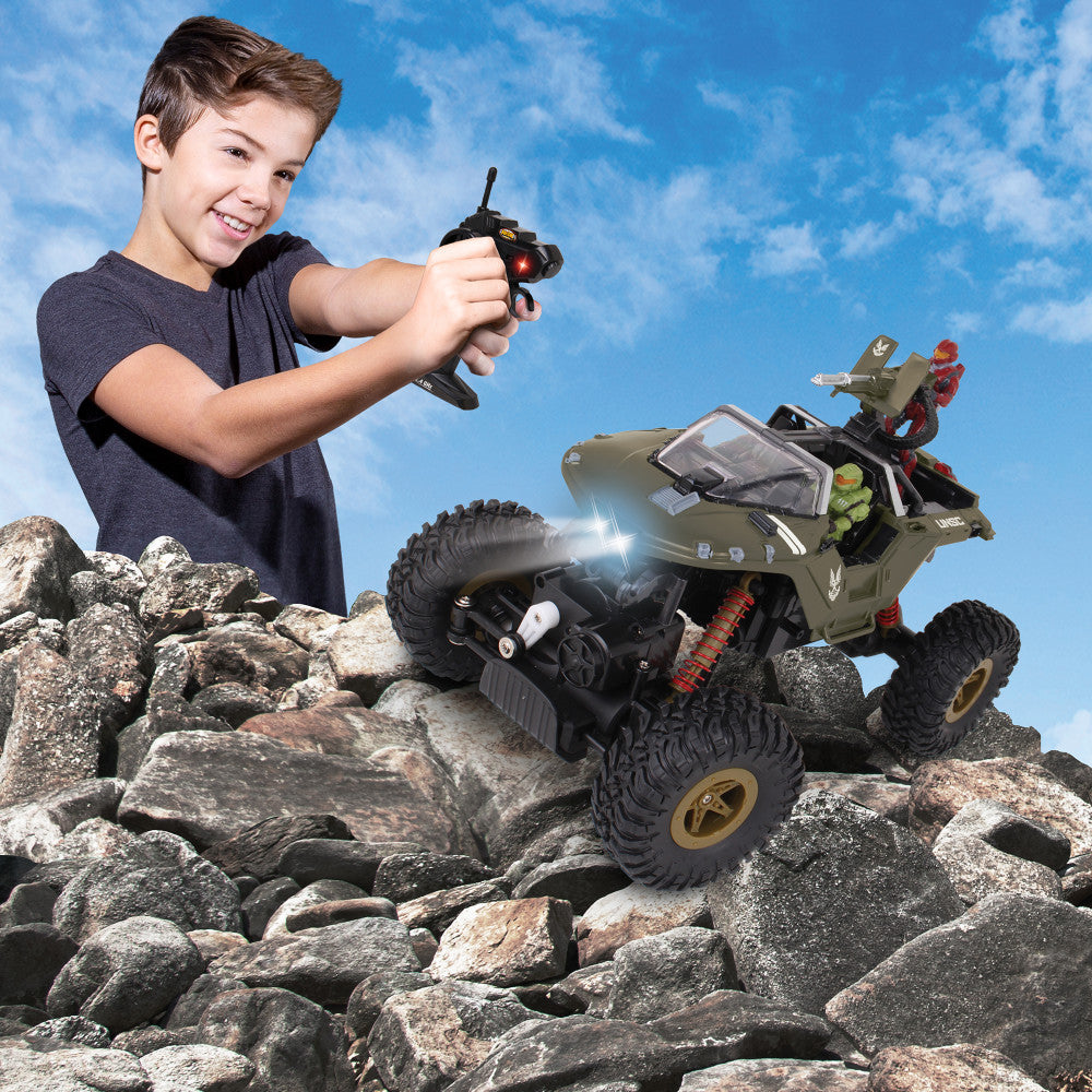 NKOK HALO Infinite RC UNSC Warthog 'Rock Hog' - Master Chief & Spartan - 2.4 GHz Remote Control Vehicle - Image 5