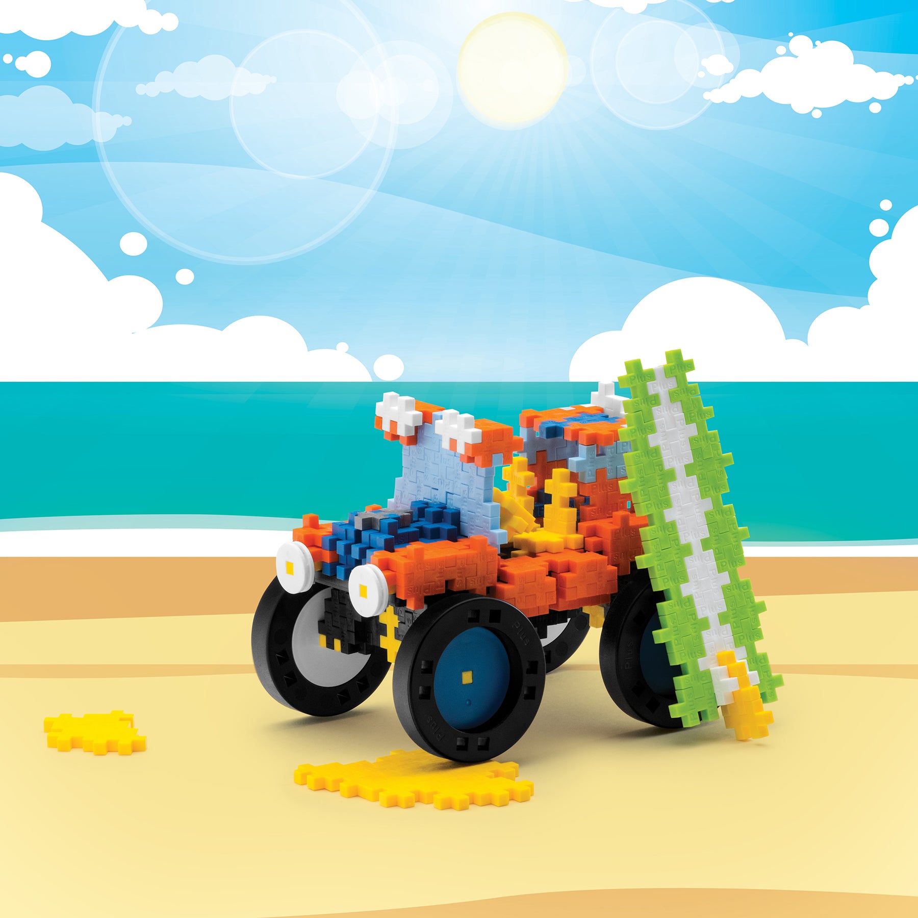 Plus-Plus Learn to Build GO! Vehicles Super Set - 800 Pieces - Image 4