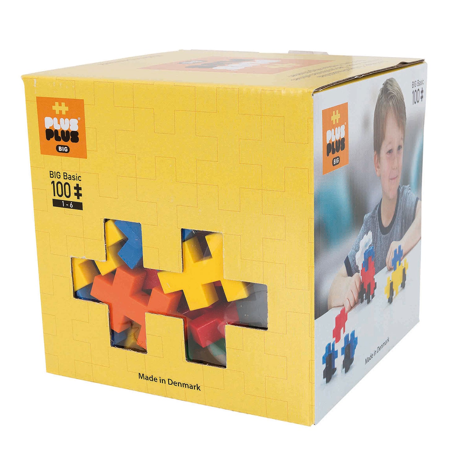 Alternative view of Plus-Plus Big Pastel Color Mix Construction Set, 100 Pieces - Toddler Safe Building Toy