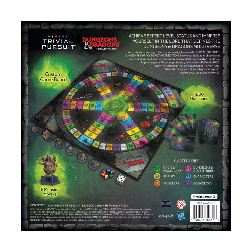 Dungeons & Dragons Trivial Pursuit Ultimate Edition Board Game - Image 3