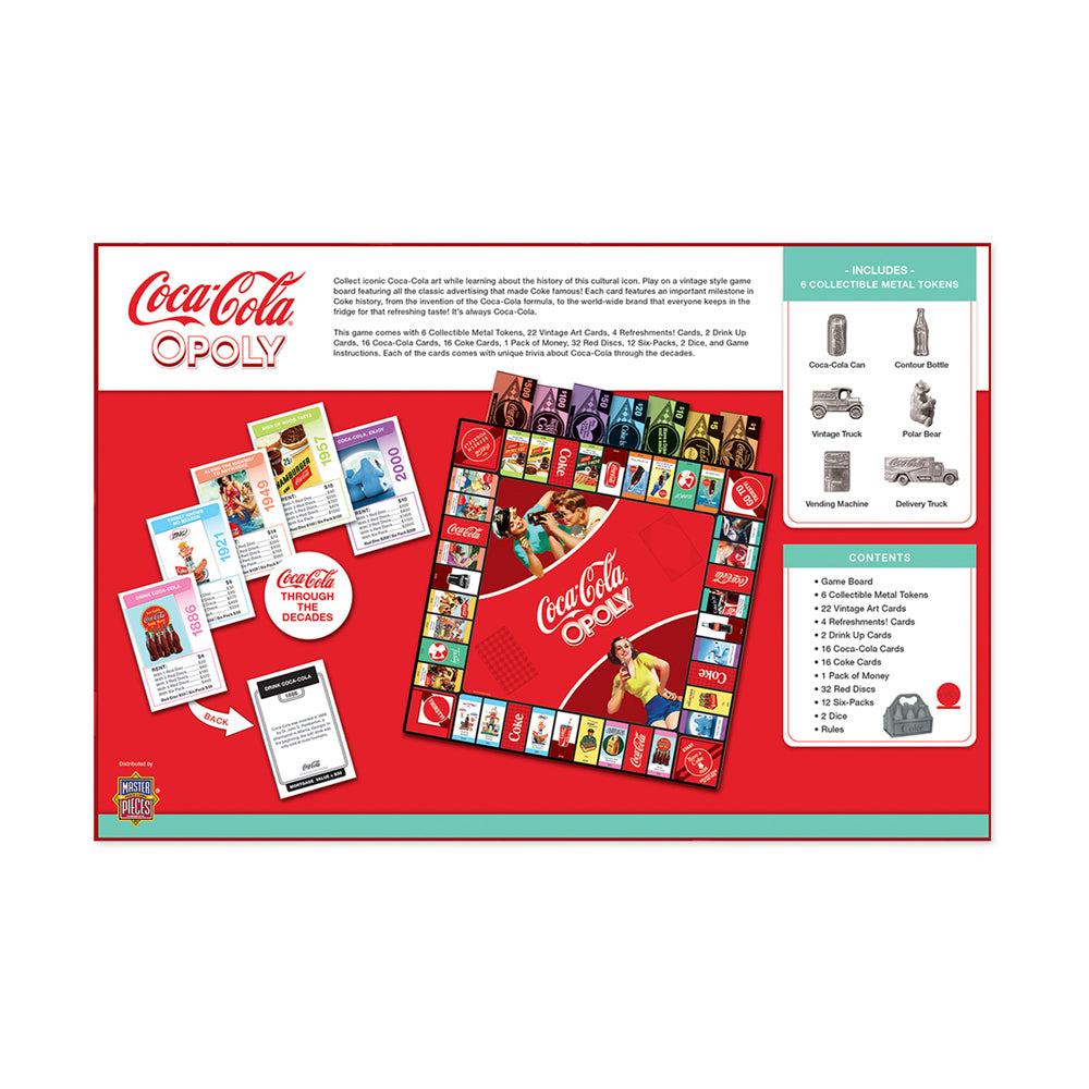 Coca-Cola Opoly Collector's Edition Board Game - Image 3