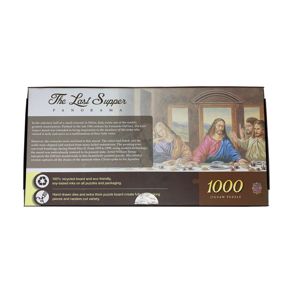 Masterpieces The Last Supper Panoramic Jigsaw Puzzle - 1000 pc - Image 3