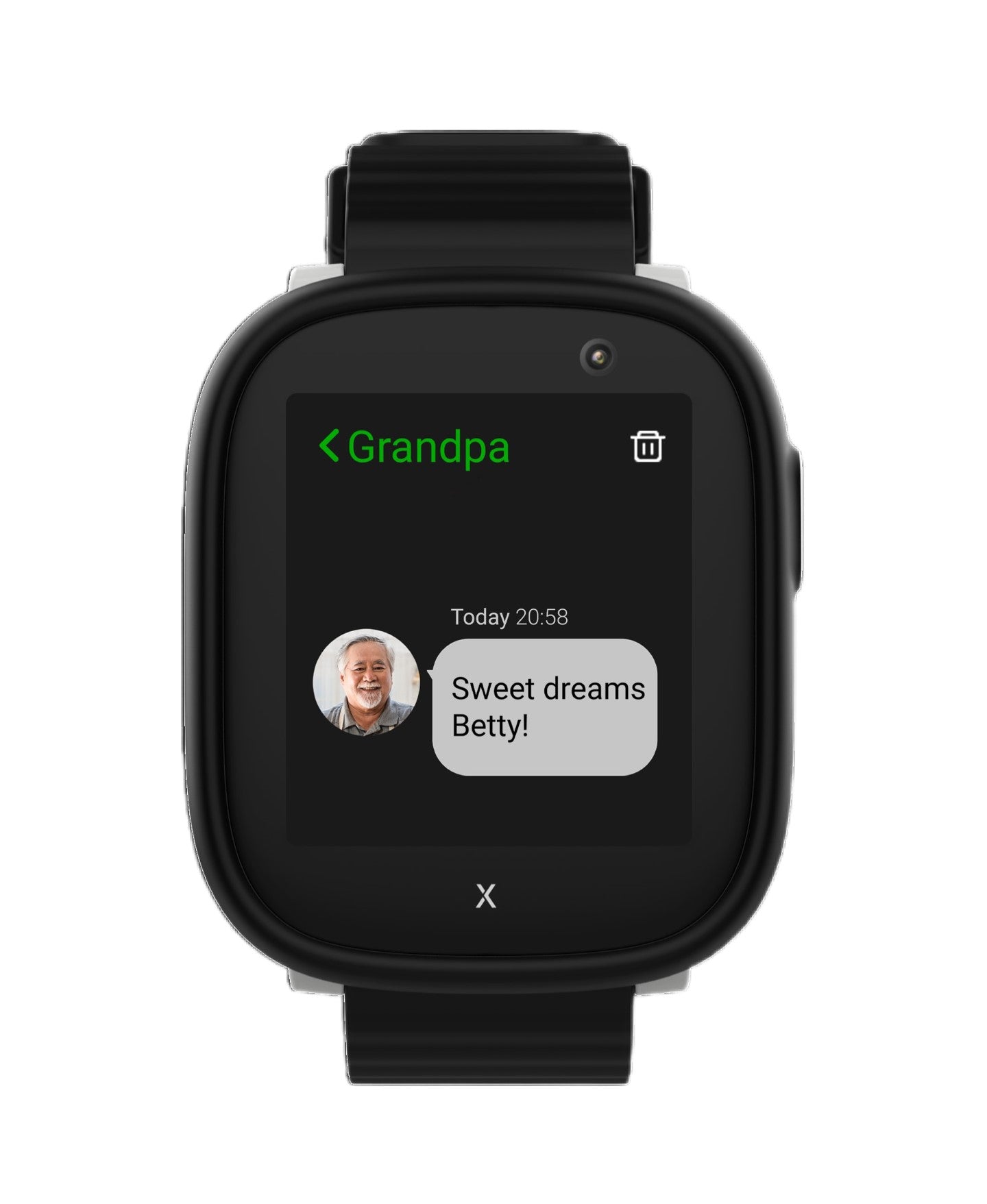 X6Play Kids' Smart Watch Cell Phone With Gps - Interactive Safety Device - Black