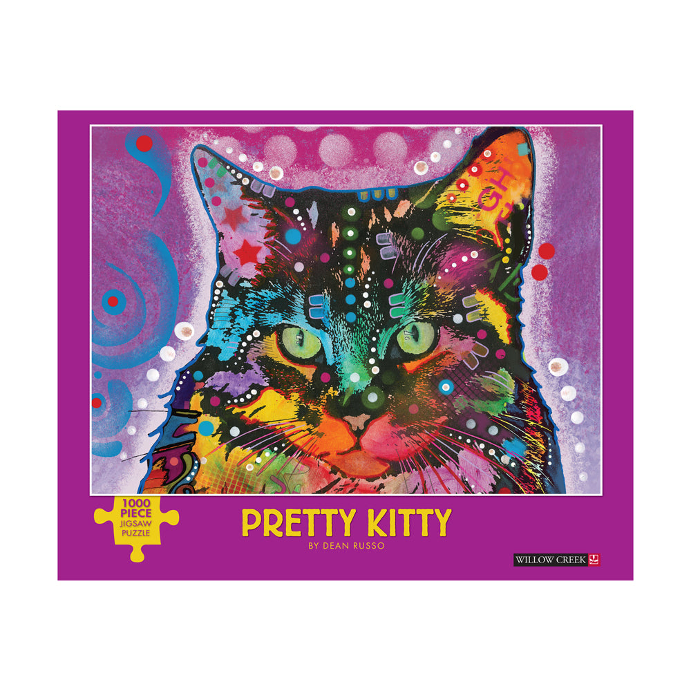 Dean Russo Pretty Kitty Jigsaw Puzzle - 1000 pc - Image 3