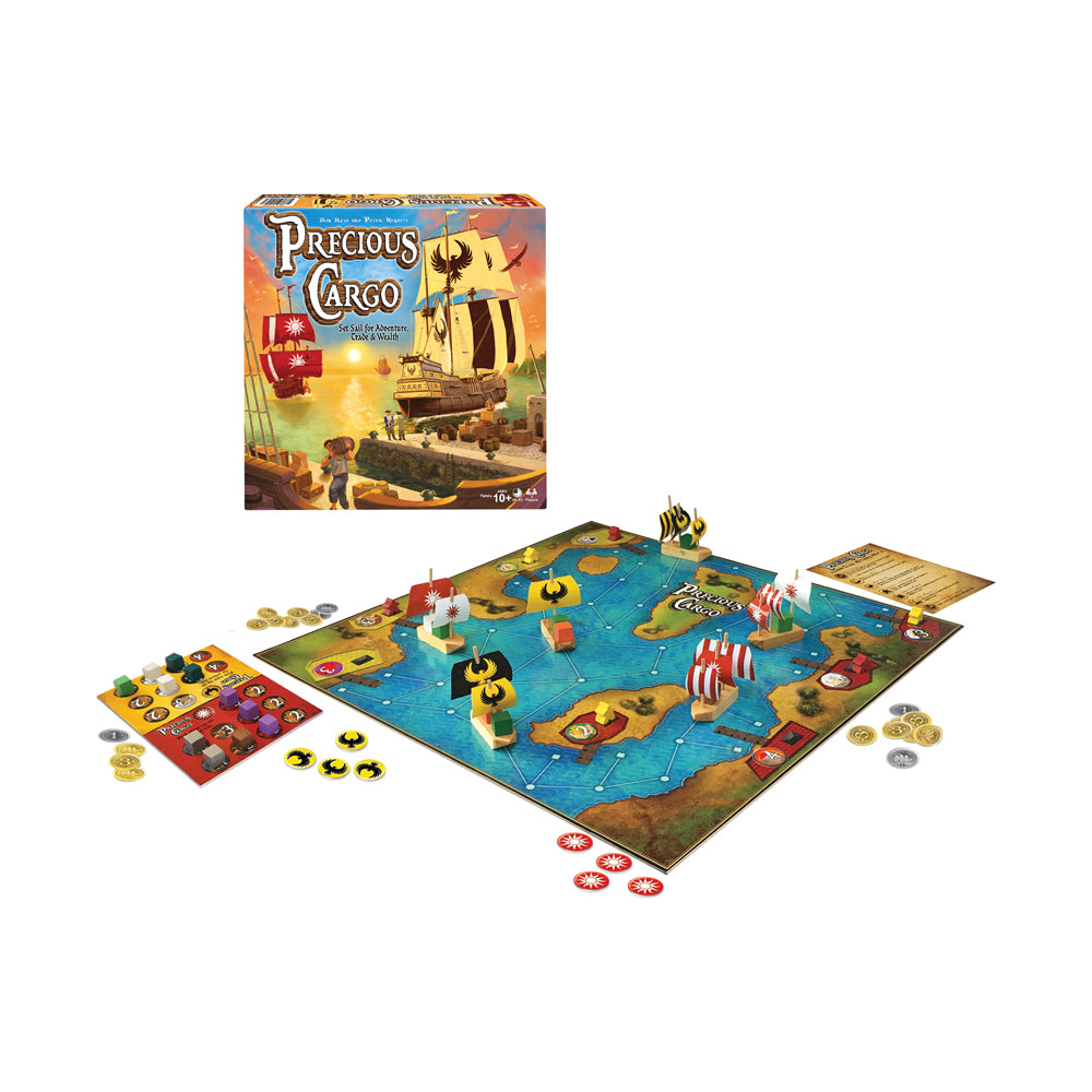 Precious Cargo Strategic Maritime Board Game by Winning Moves - Image 2