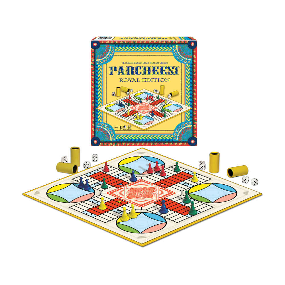 Parcheesi Royal Edition Classic Strategy Board Game - Image 2