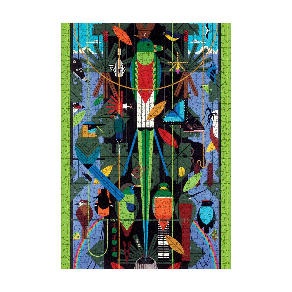 Charley Harper Monteverde 1000-Piece Jigsaw Puzzle - Image 3