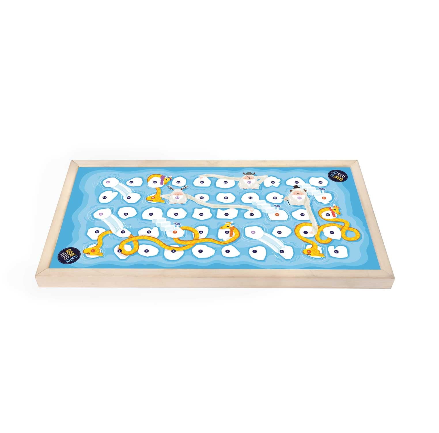 Rustik Pingpole Dual Challenge: Penguins & Yetis Board Game - Image 2