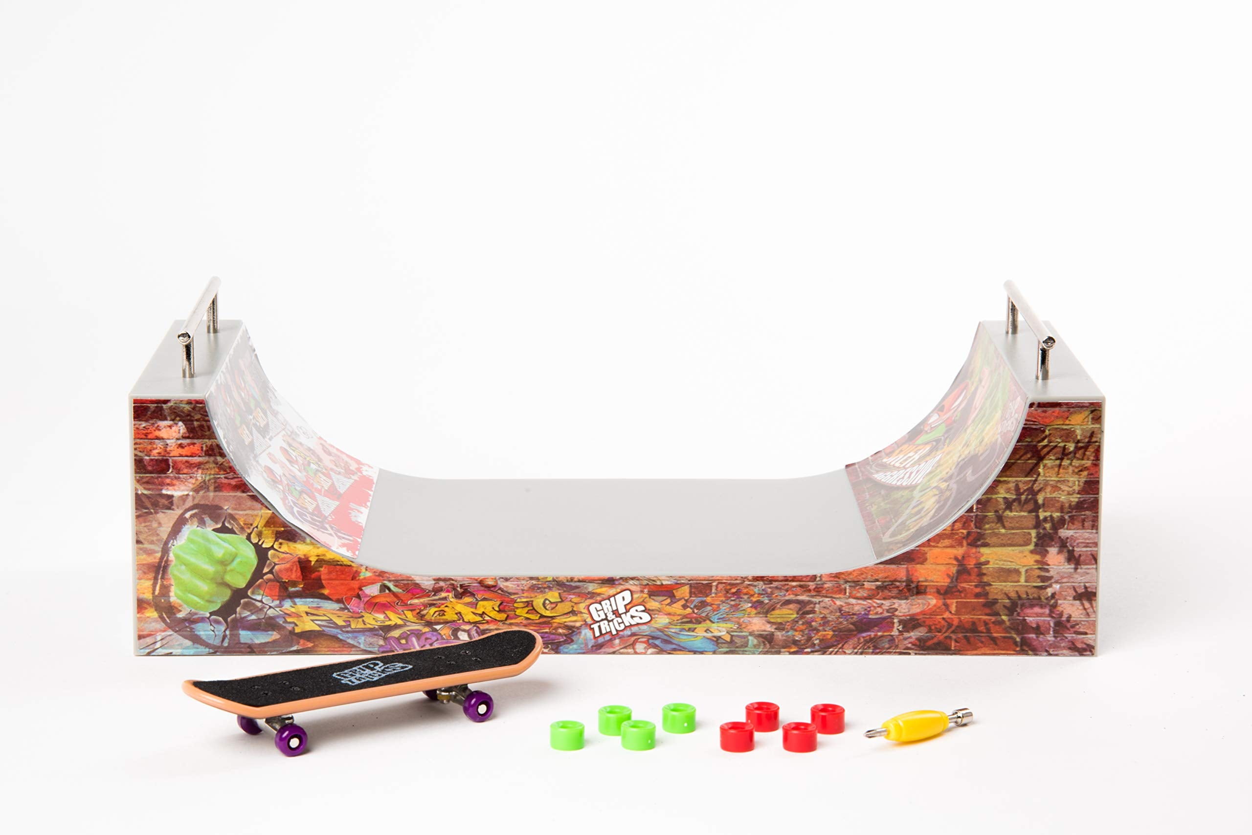 Alternative view of Grip & Tricks Finger Skate - Extreme Halfpipe Slider