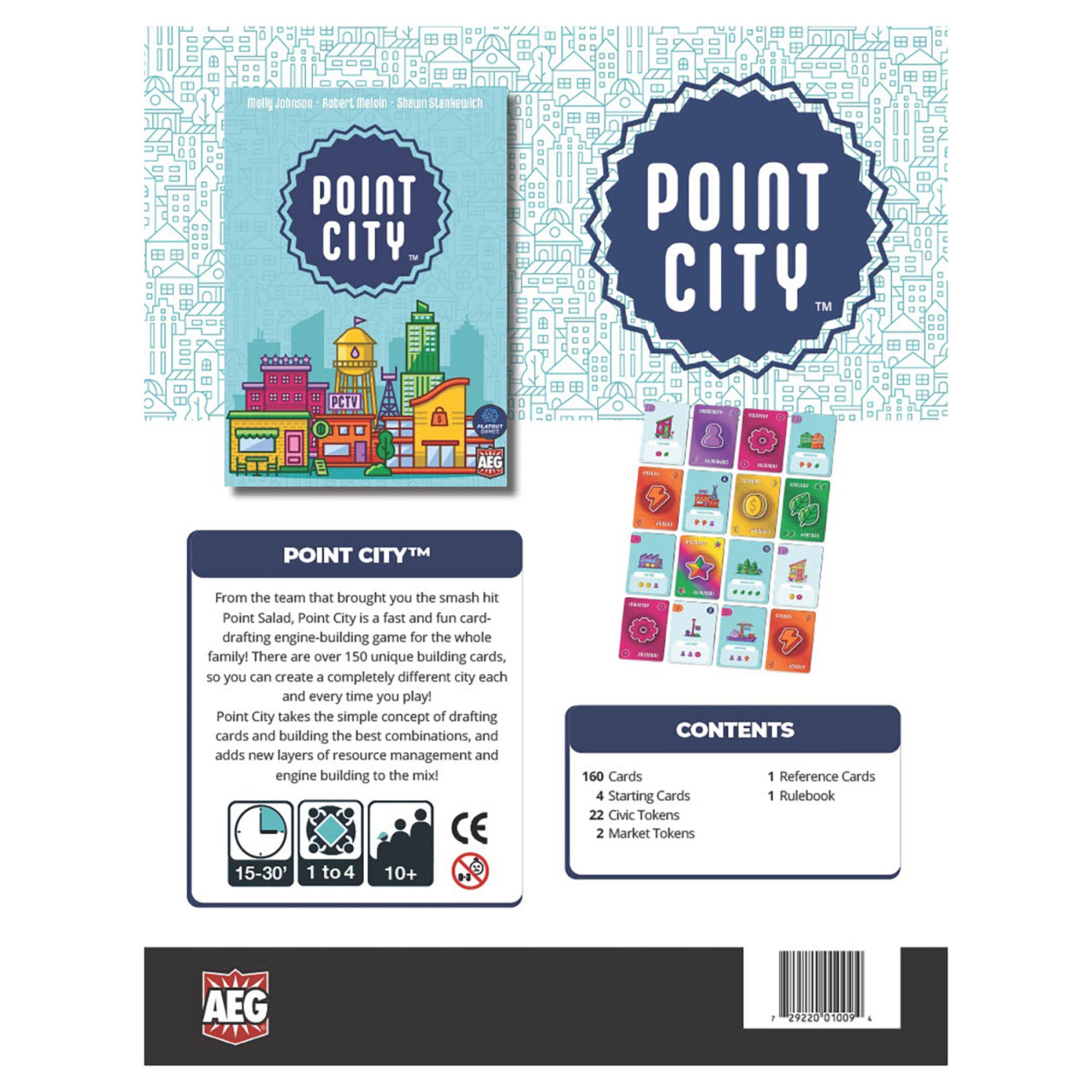 Point City - AEG Family Card Drafting and City Building Game - Image 2
