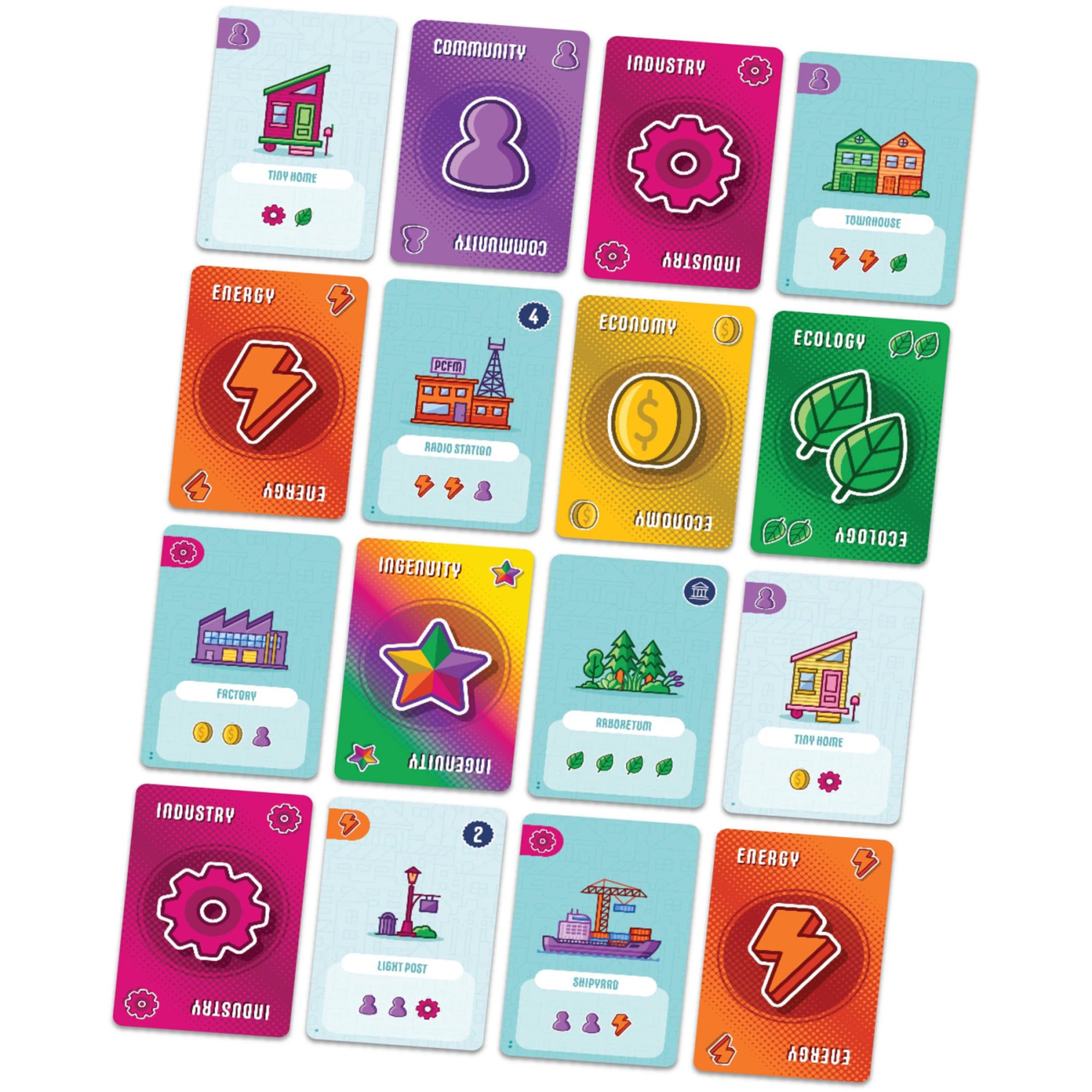 Point City - AEG Family Card Drafting and City Building Game - Image 5