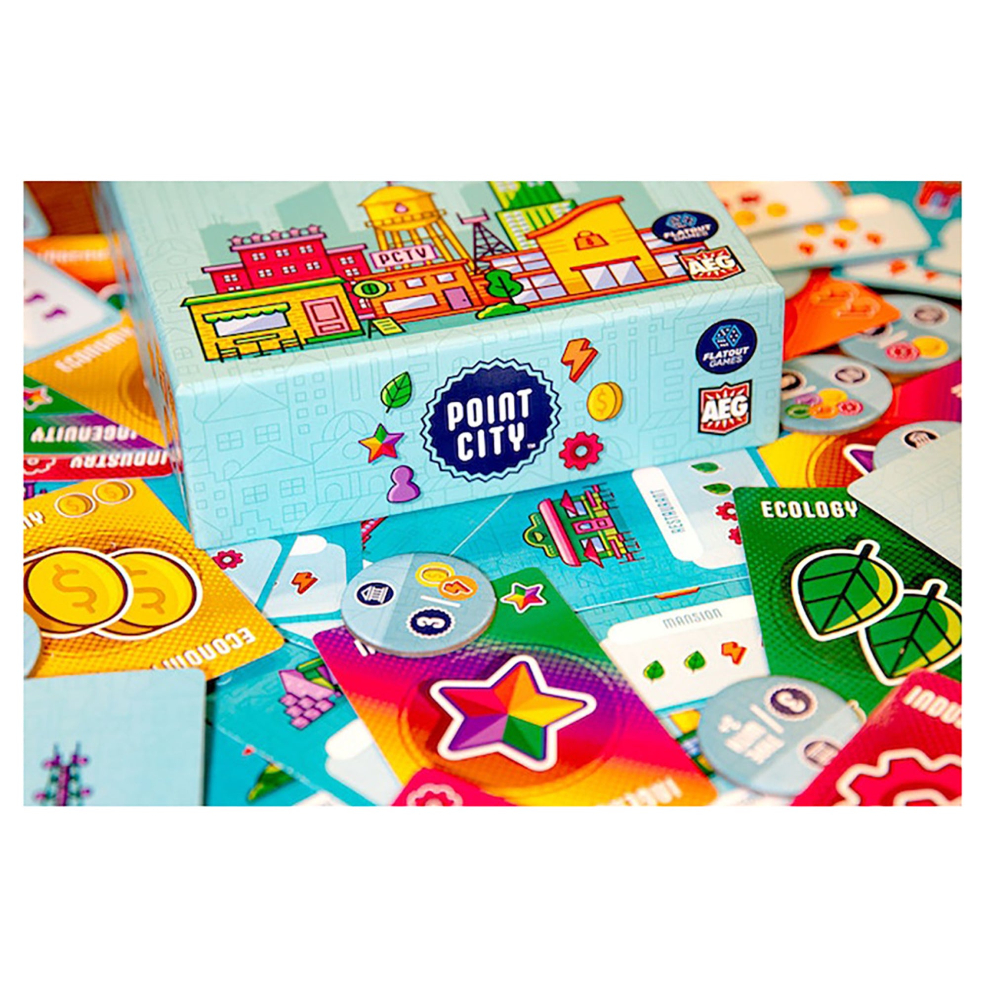 Point City - AEG Family Card Drafting and City Building Game - Image 6