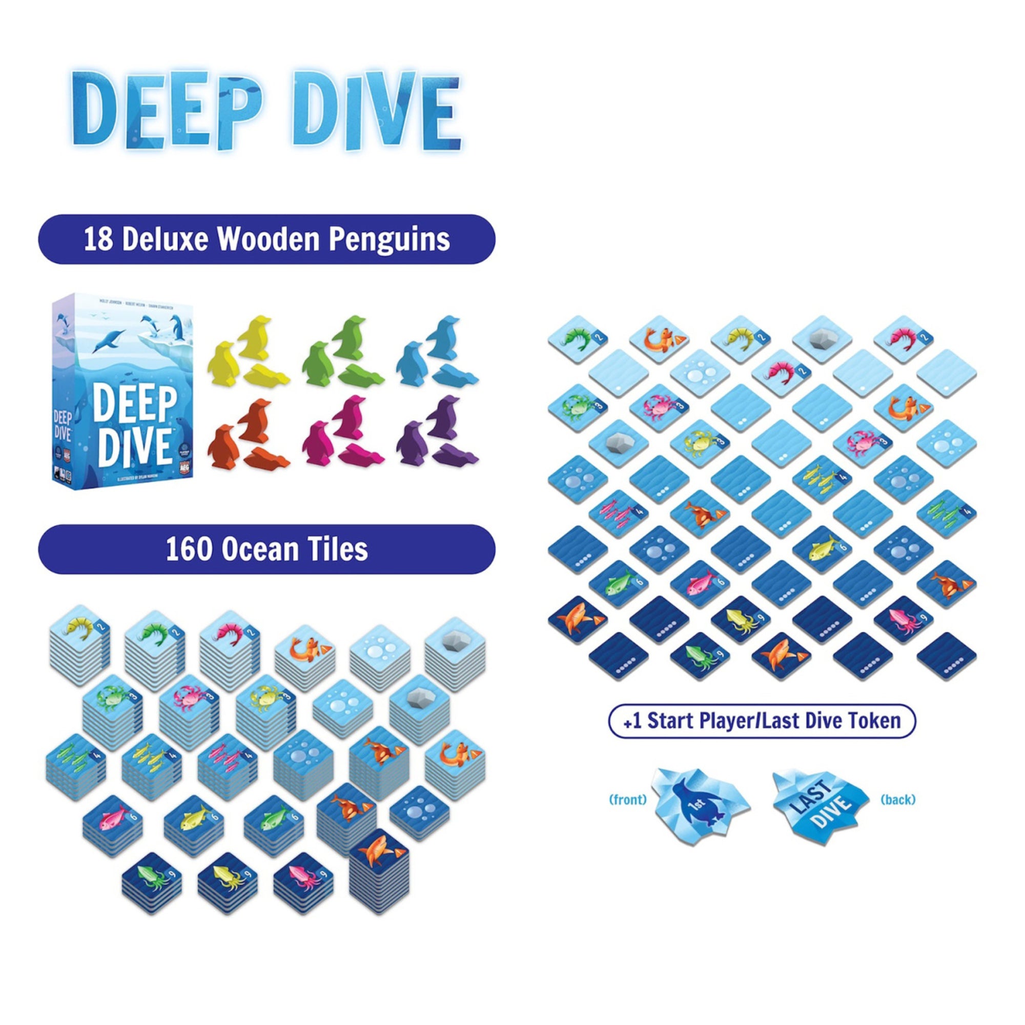 Deep Dive - AEG Ocean-Themed Matching Tile Game - Image 6