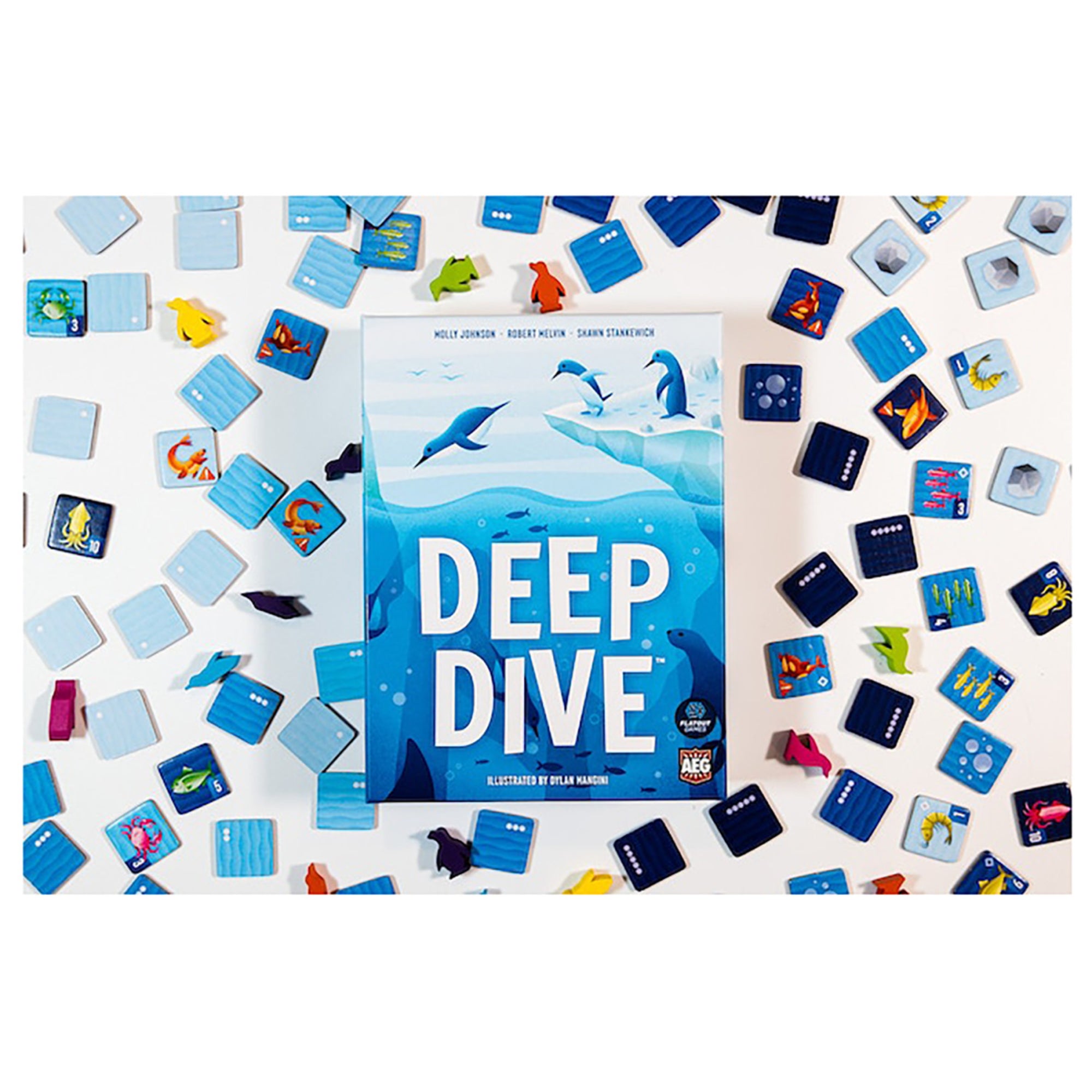 Deep Dive - AEG Ocean-Themed Matching Tile Game - Image 8