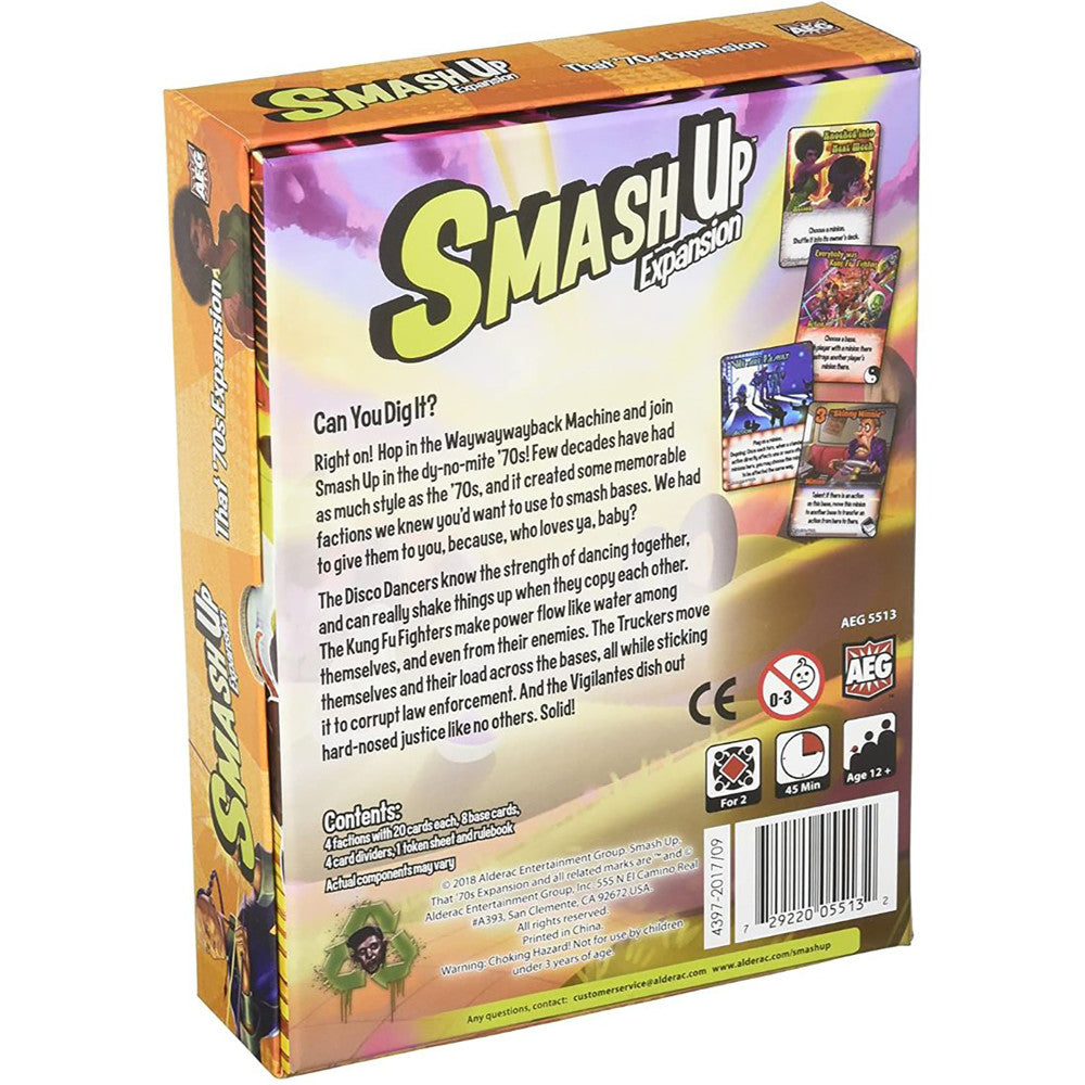 Smash Up: That 70s Expansion - Strategy Card Game - Image 2