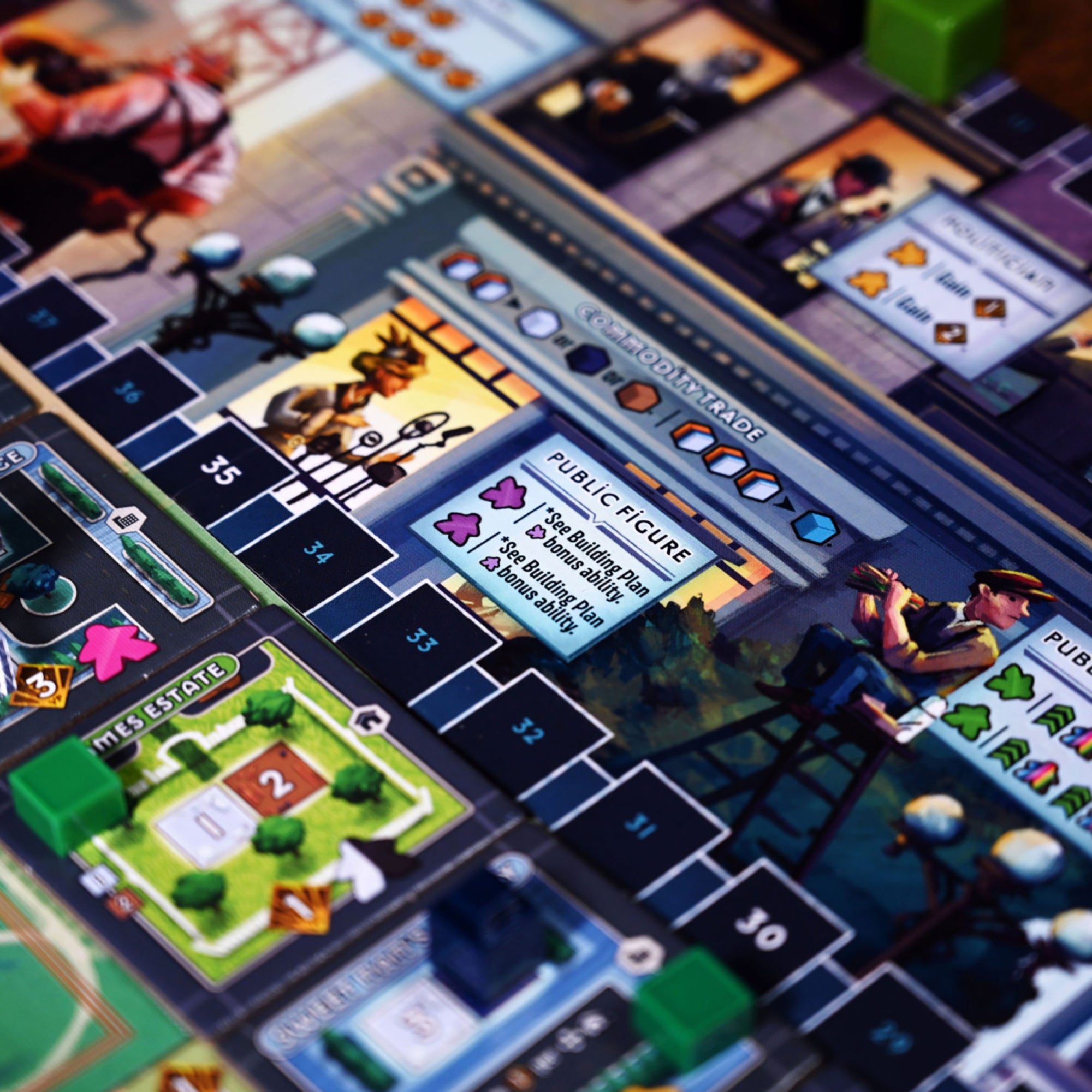 Rolling Heights City Building Strategy Board Game by Alderac Entertainment Group - Image 6