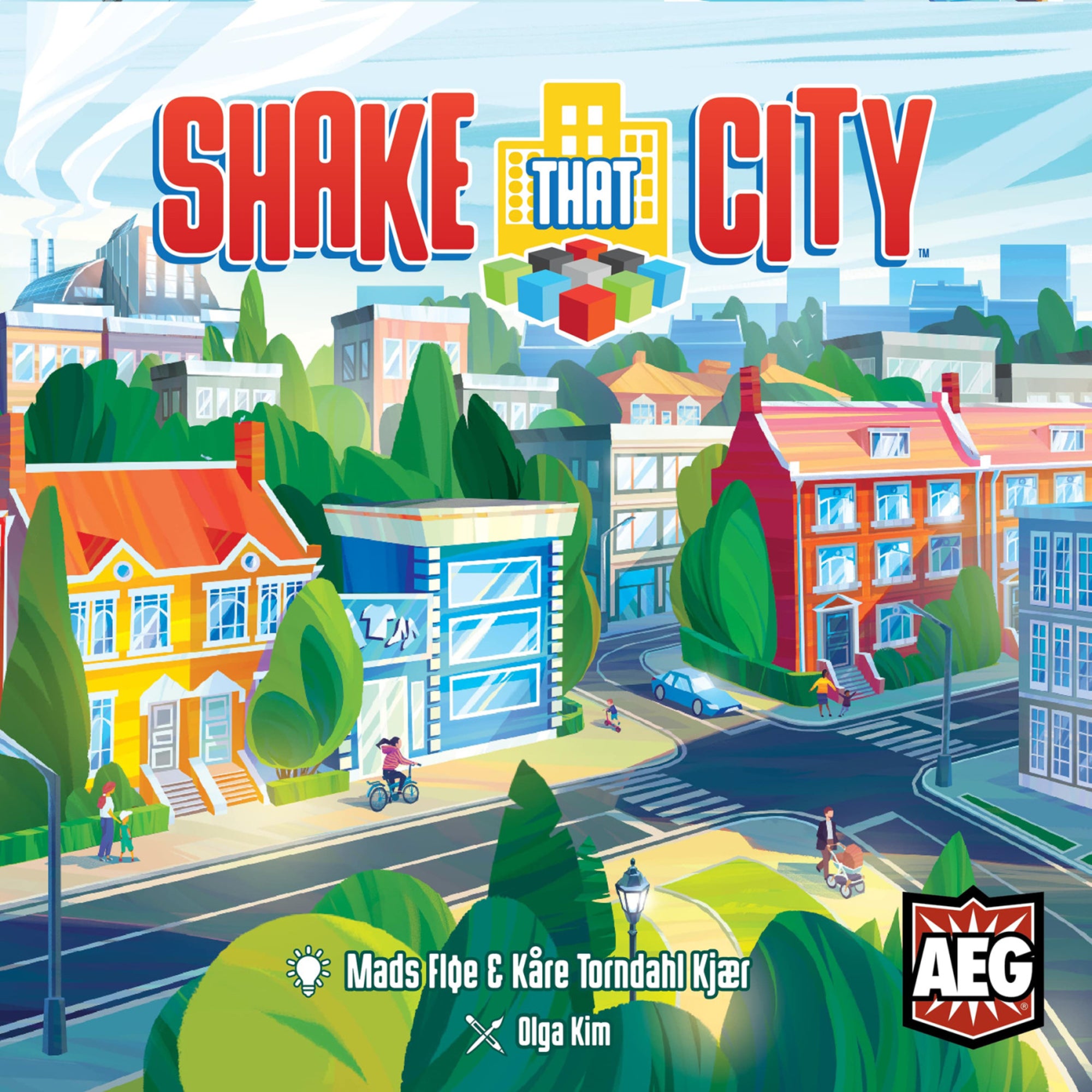 Shake That City Strategy Board Game - Urban Planning Dexterity Challenge - Image 2