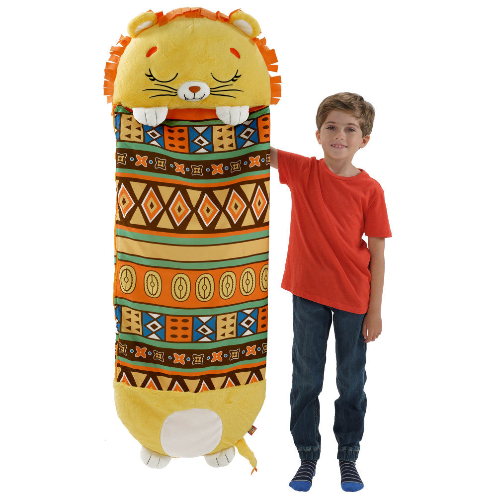 Happy Nappers Lion Lex 54 inch Plush Pillow & Sleepy Sack - Kids 3+ - Image 5