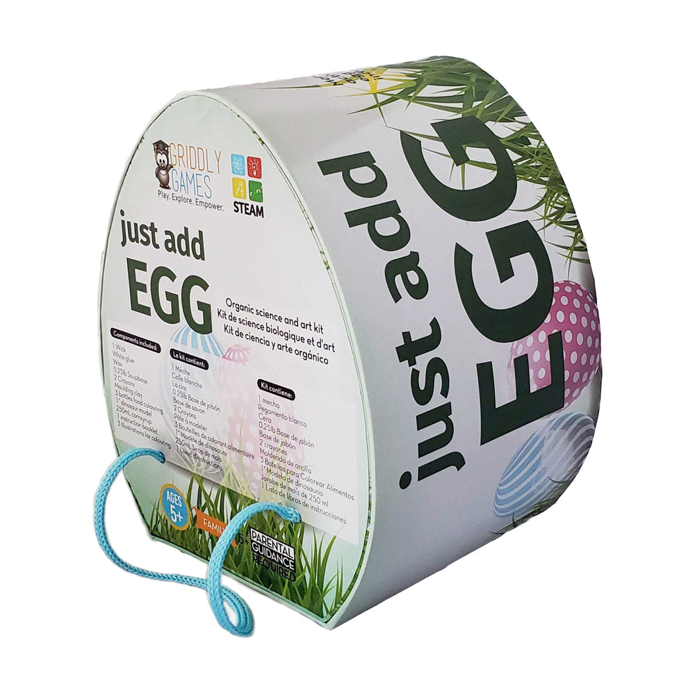 Alternative view of Griddly Games Just Add Egg Science Kit - Creative Experiment Set