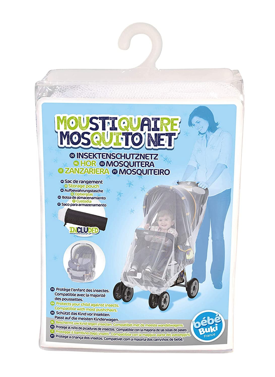 Jeep Deluxe Stroller and Carrier Mosquito Netting - Image 2