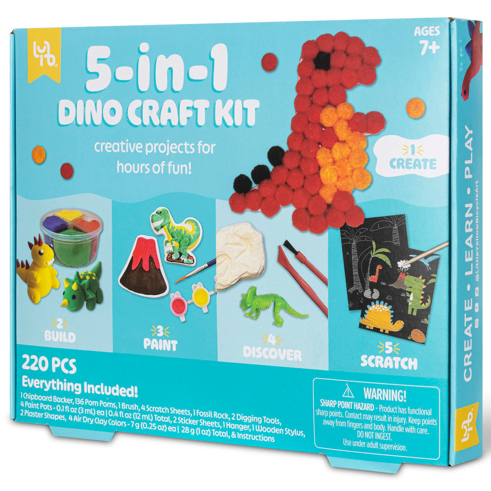 Little Yellow Bicycle Dino Explorer DIY Dinosaur Craft Kit - Image 4
