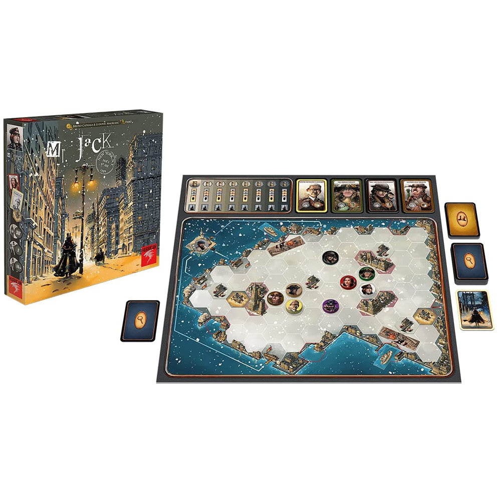 Mr. Jack New York - Tactical Detective Strategy Board Game - Image 2