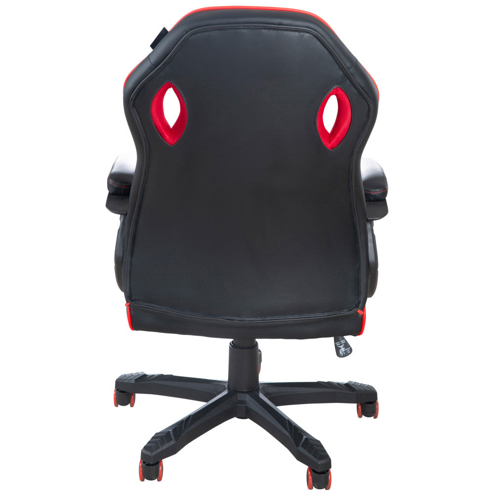 Minecraft Adventure Gaming Chair - Black-Red - Adult Desk Throne - Image 4