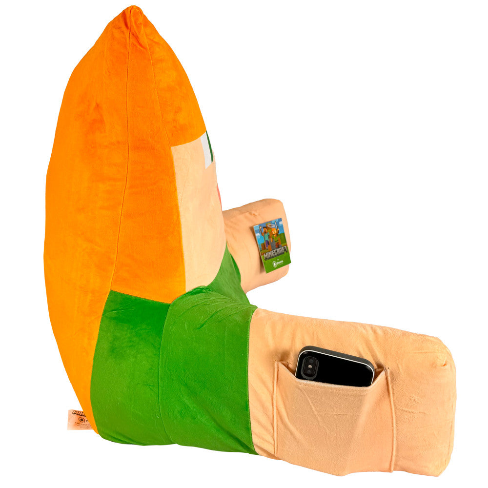 Minecraft: Relax Pillow - Alex Character Lounge Cushion with Armrests - Image 3