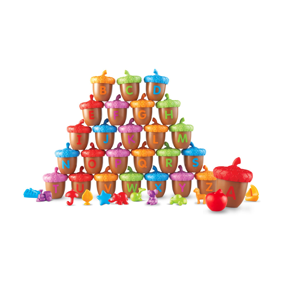 Learning Resources Alphabet Acorns Activity Set - Educational Toy - Image 2