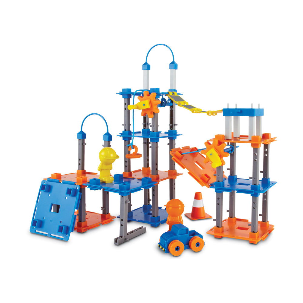 Alternative view of Learning Resources City Engineering & Design Building Set - STEM Toy
