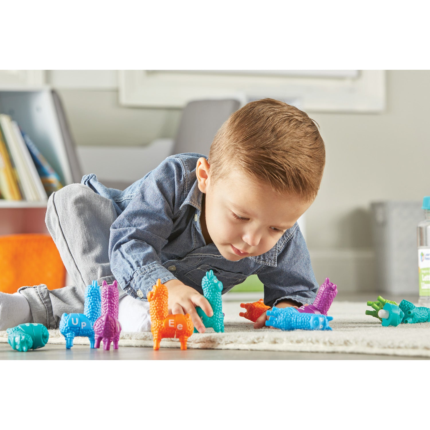 Learning Resources Snap-n-Learn Letter Llamas - Educational Alphabet Toy - Image 3