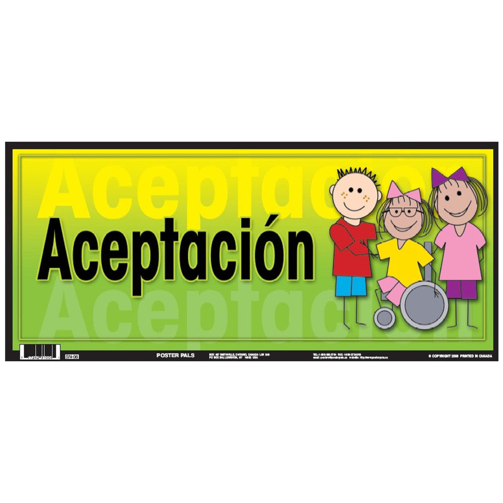 Alternative view of Poster Pals Spanish Character 6-Piece Educational Poster Set
