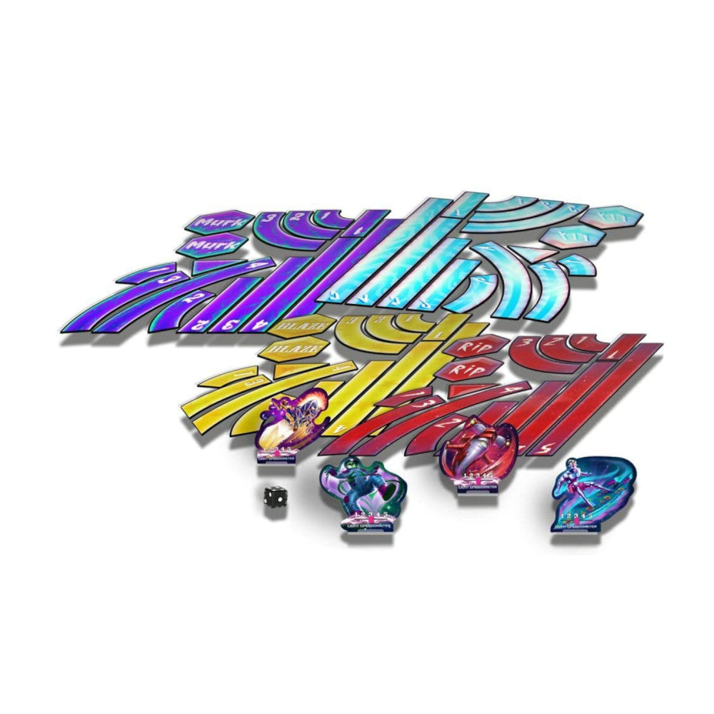 Lazer Ryderz 80's Retro Style Strategy Board Game - Image 3