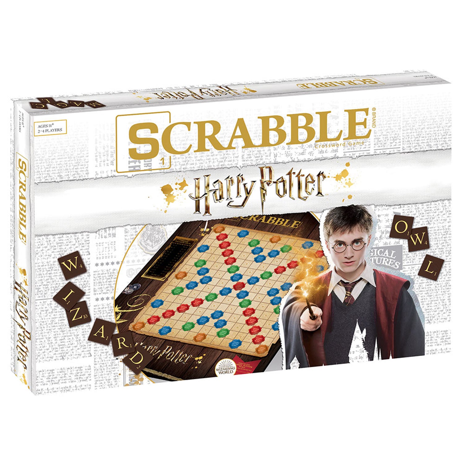Alternative view of Harry Potter SCRABBLE Board Game by USAopoly