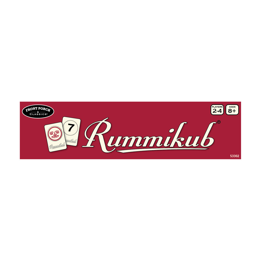 Alternative view of Rummikub Classic Strategy Game with Wooden Storage Box