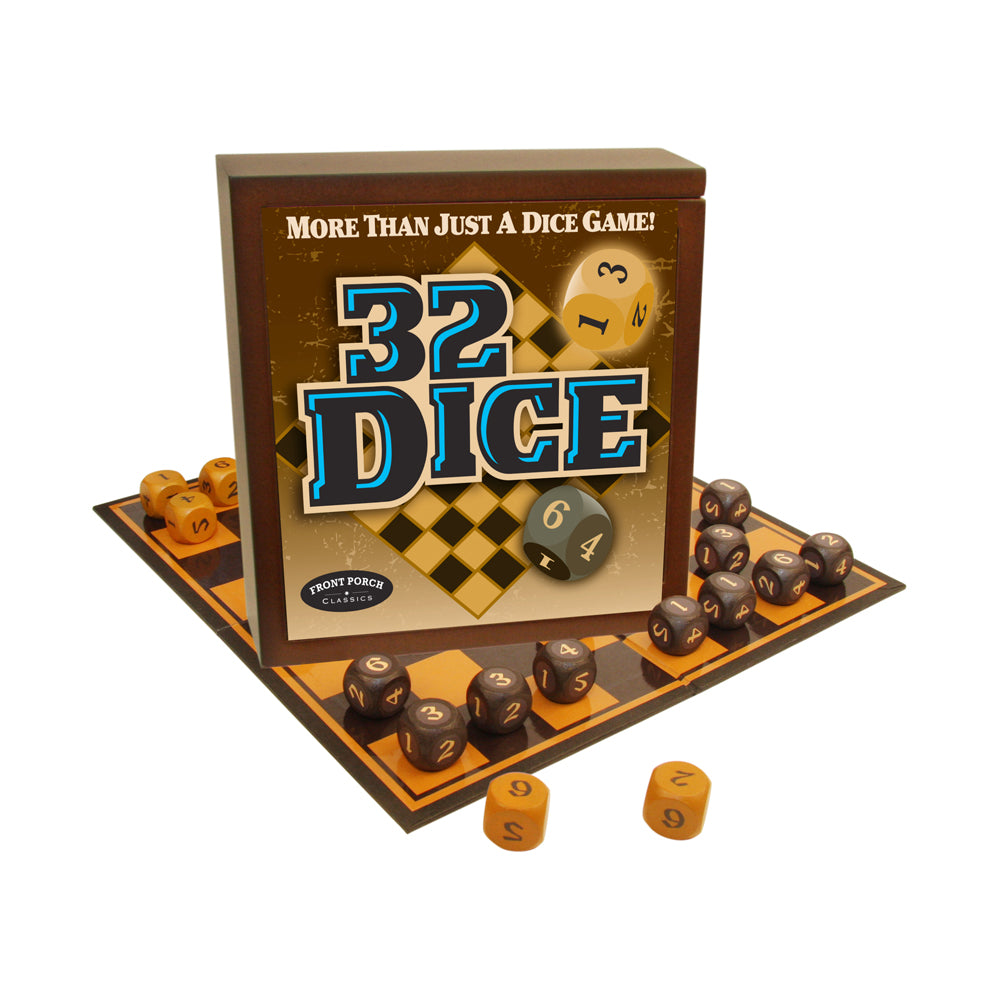 Alternative view of Front Porch Classics 32 Dice Strategy Board Game