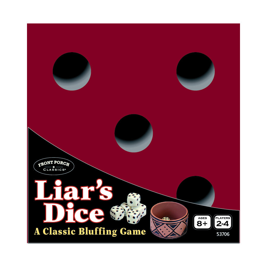 Liar's Dice Classic Bluffing Game by Front Porch Classics - Image 2